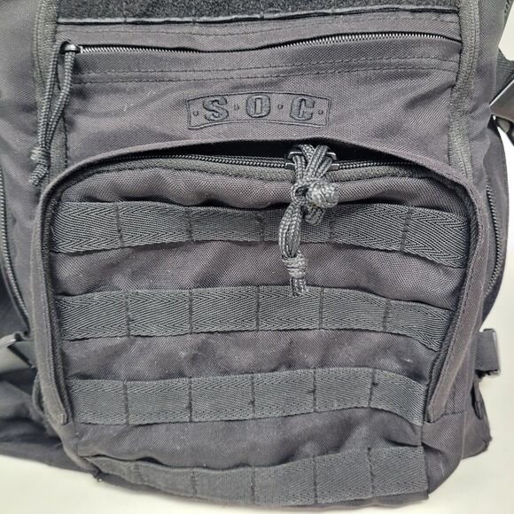 SOC Sandpiper Of California Military Tactical Backpack Bug Out Bag Black #5016 main image 12